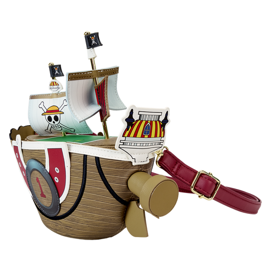 Loungefly One Piece - Thousand Sunny Ship Figural Crossbody Bag