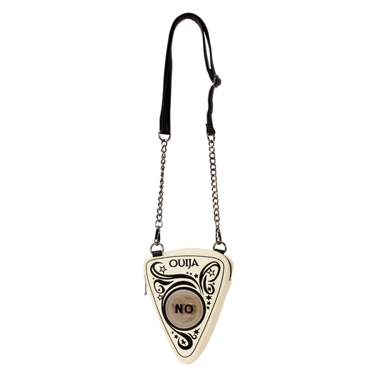 Loungefly Hasbro: Ouija Planchette Lenticular Glow Figural Crossbody Bag