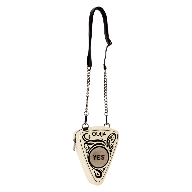 Chargez l&#39;image dans la visionneuse de la galerie, Loungefly Hasbro: Ouija Planchette Lenticular Glow Figural Crossbody Bag
