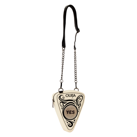 Loungefly Hasbro: Ouija Planchette Lenticular Glow Figural Crossbody Bag