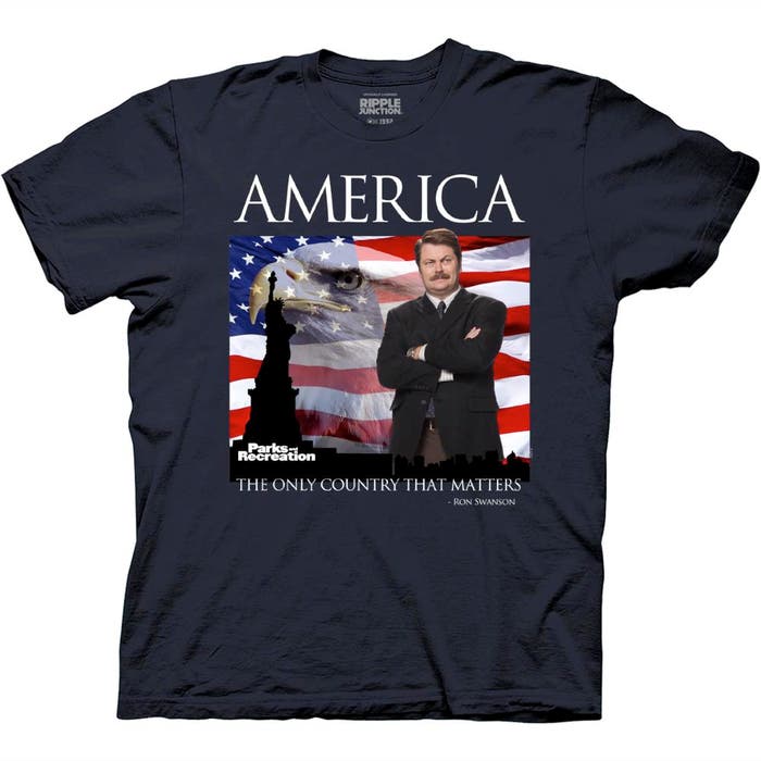 Load image into Gallery viewer, Parks and Recreation - America The Only Country That Matters T-Shirt
