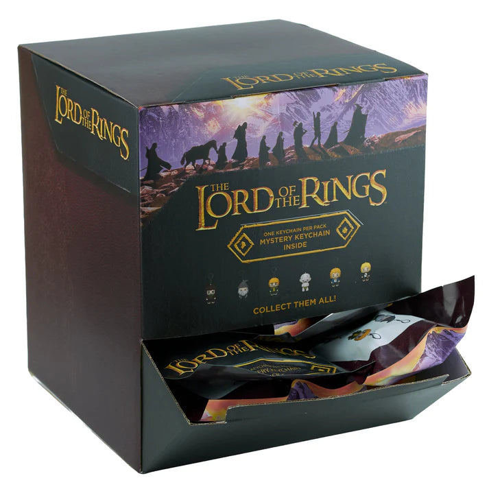 Load image into Gallery viewer, Buckle- Down The Lord of the Rings Blind Single Keychain Backpack Charm
