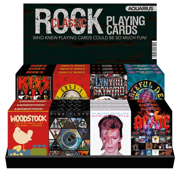 Rock - Characters Playing Cards