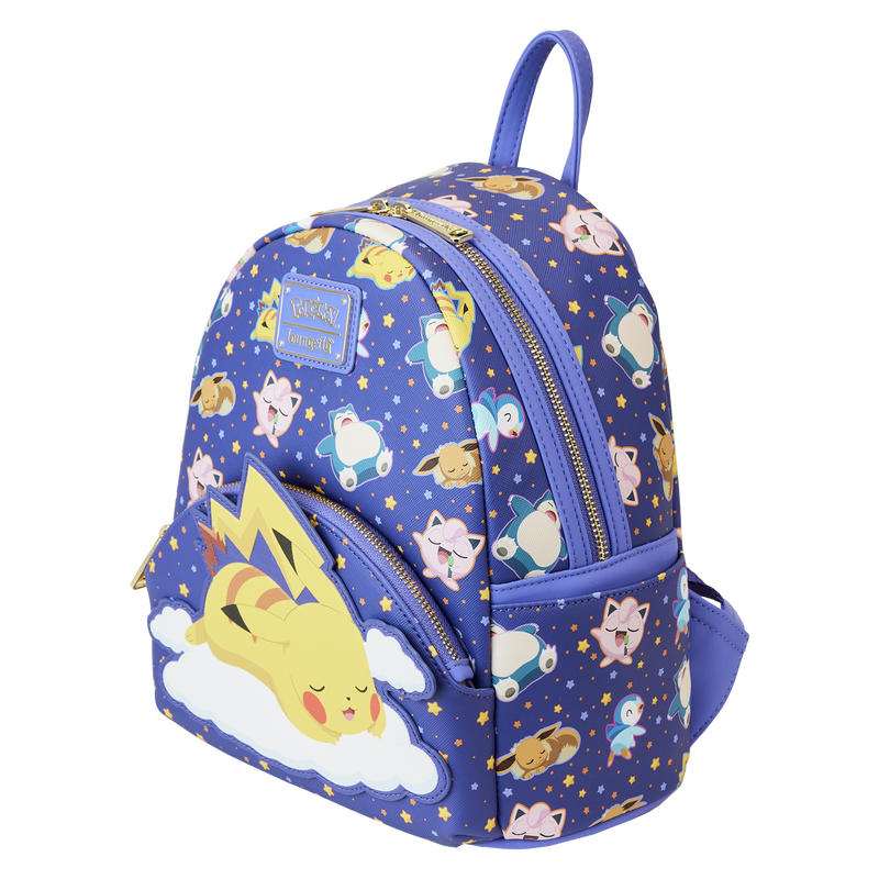 Chargez l&#39;image dans la visionneuse de la galerie, Pokémon - Mini sac à dos Pikachu endormi et ses amis
