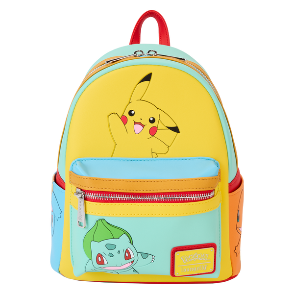 Pokémon - Color Block Starters Mini Backpack