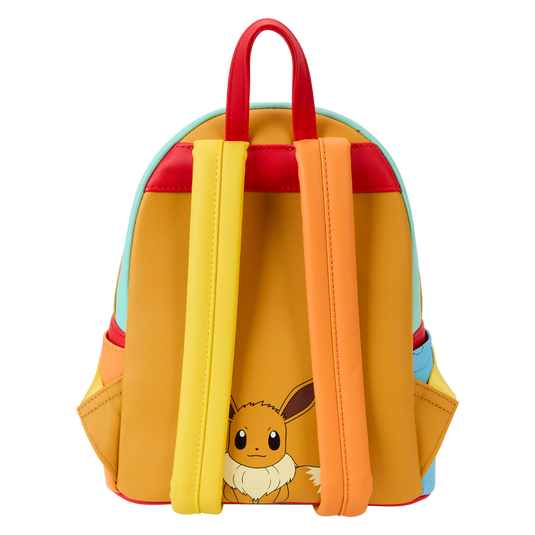 Loungefly Pokémon - Color Block Starters Mini Backpack