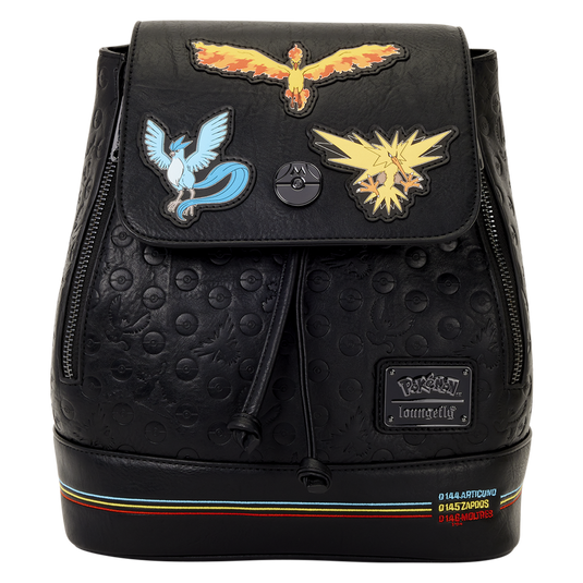 Loungefly Pokémon - Pokémon Legendary Birds and Beasts Drawstring Mini Backpack