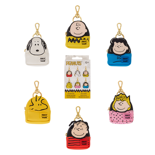 Loungefly Peanuts - Characters Mystery Mini 1pc Backpack Keychain