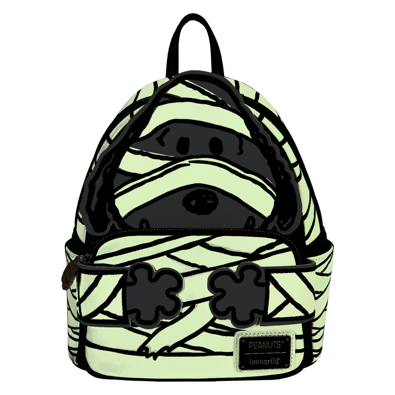 Chargez l&#39;image dans la visionneuse de la galerie, Loungefly Peanuts Snoopy - Mummy Cosplay Glow Mini Backpack
