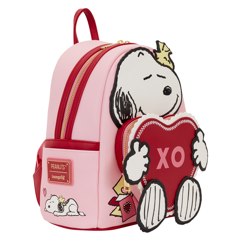 Cargue la imagen en el visor de la galería, Loungefly Peanuts - Snoopy XO Mini Backpack
