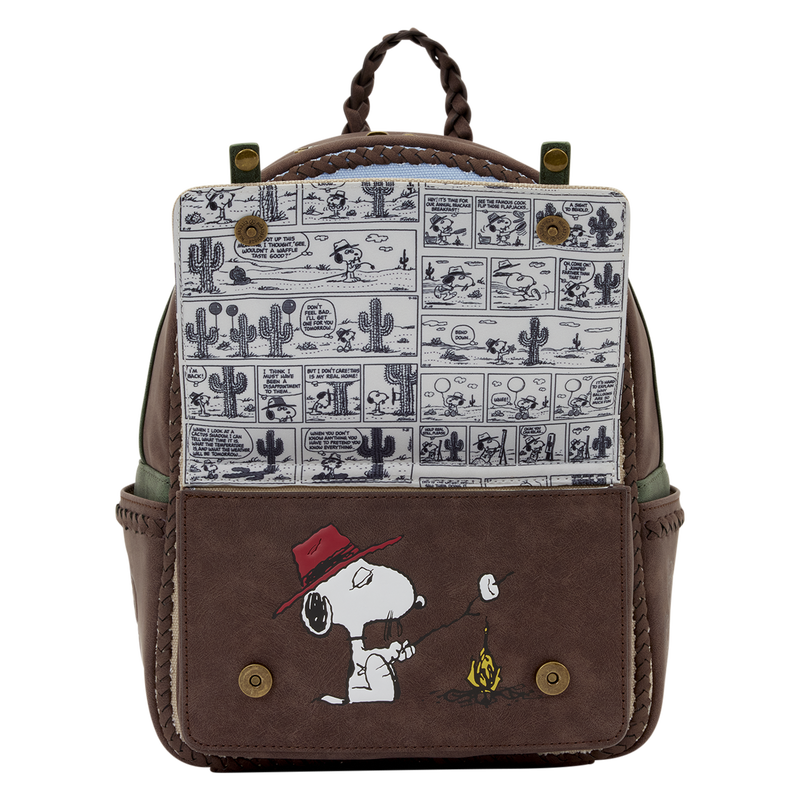 Chargez l'image dans la visionneuse de la galerie, Loungefly Peanuts - Snoopy Spike Desert Mini Backpack
