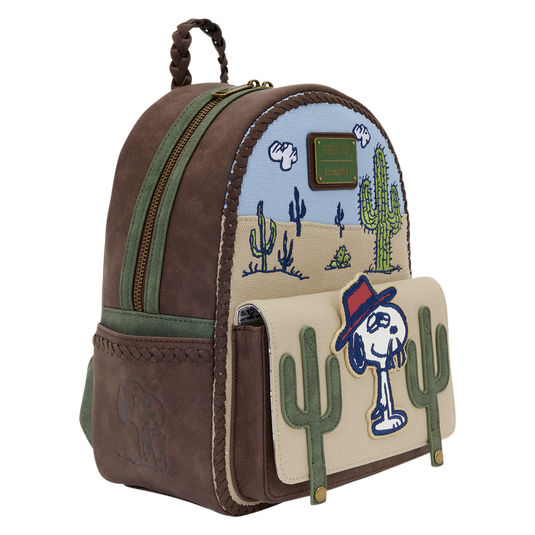 Loungefly Peanuts - Snoopy Spike Desert Mini Backpack