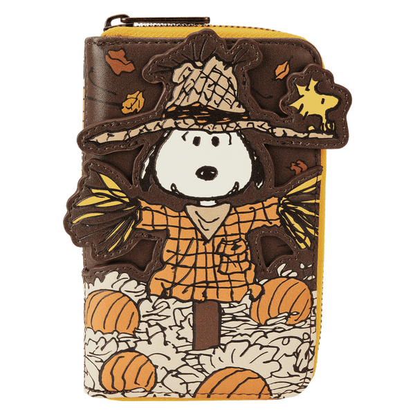 Peanuts Snoopy - Scarecrow Cosplay Zip Around Wallet