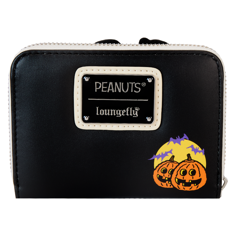 Peanuts Snoopy Mummy Haunt Glow Zip Around Wallet