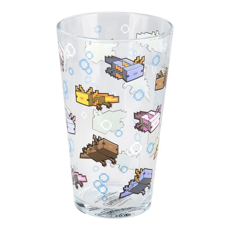 Cargue la imagen en el visor de la galería, Minecraft - Axolotl Pint Glass
