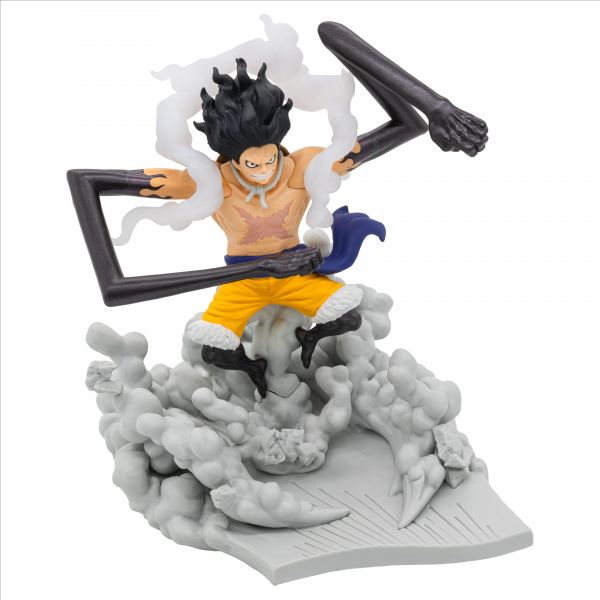 Load image into Gallery viewer, Banpresto One Piece Grandista - Senkozekkei Monkey D.Luffy Gear4 Figure
