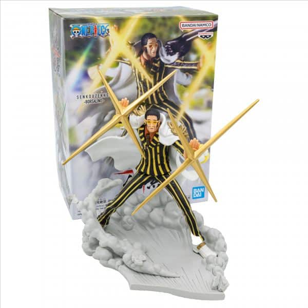 Load image into Gallery viewer, Banpresto One Piece Grandista - Senkozekkei Borsalino Figure
