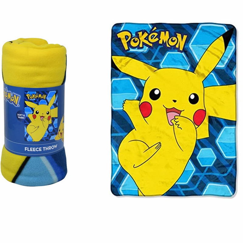 Chargez l&#39;image dans la visionneuse de la galerie, Pokemon - Pikachu 45x60 Fleece Throw
