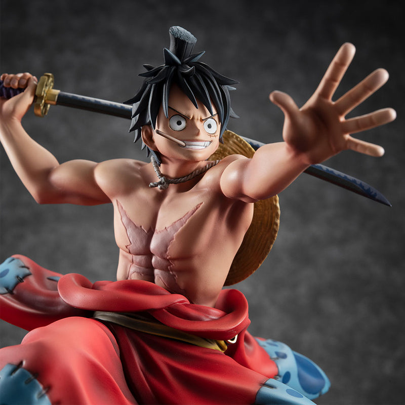 Load image into Gallery viewer, Ultra Tokyo One Piece - Portrait Of Pirates &quot;Warriors Alliance&quot; Luffy Taro (repeat) Figure
