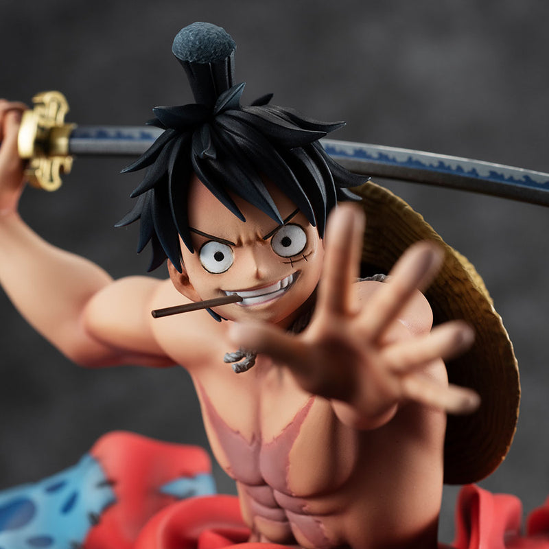 Load image into Gallery viewer, Ultra Tokyo One Piece - Portrait Of Pirates &quot;Warriors Alliance&quot; Luffy Taro (repeat) Figure
