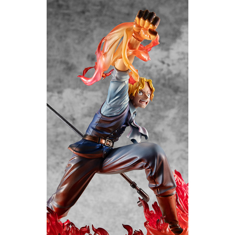 Chargez l&#39;image dans la visionneuse de la galerie, Ultra Tokyo One Piece - Portrait Of Pirates “LIMITED EDITION” Sabo ~Fire fist inheritance~ Figure
