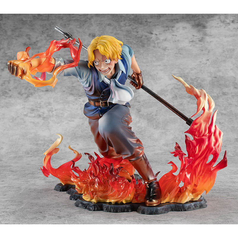 Chargez l&#39;image dans la visionneuse de la galerie, Ultra Tokyo One Piece - Portrait Of Pirates “LIMITED EDITION” Sabo ~Fire fist inheritance~ Figure
