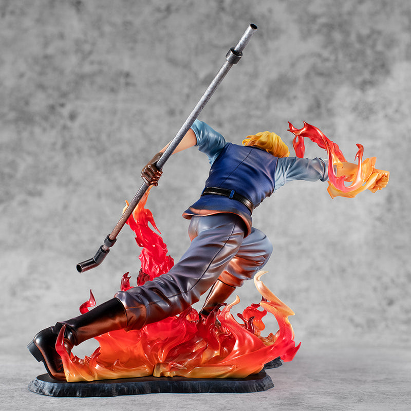 Chargez l&#39;image dans la visionneuse de la galerie, Ultra Tokyo One Piece - Portrait Of Pirates “LIMITED EDITION” Sabo ~Fire fist inheritance~ Figure
