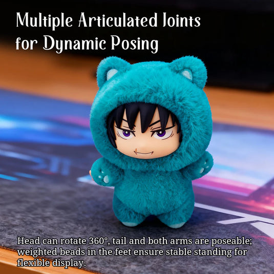 Puremind x Jujutsu Kaisen Cat Ear Plush Series Vinyl 1pc Plush Mystery Box