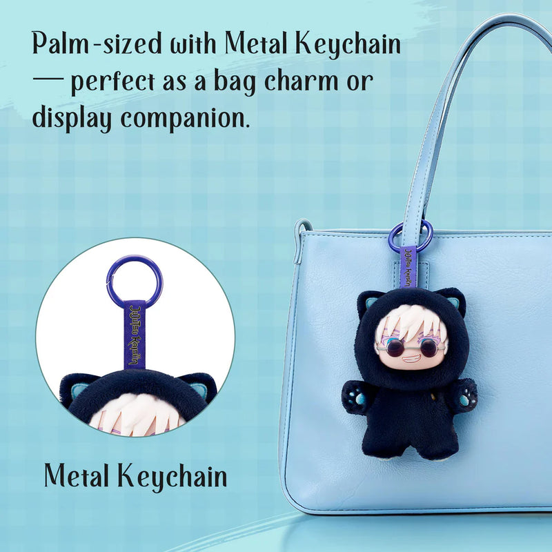 Chargez l'image dans la visionneuse de la galerie, Puremind x Jujutsu Kaisen Cat Ear Plush Series Vinyl 1pc Plush Mystery Box
