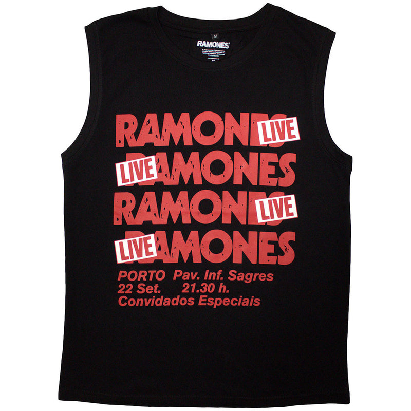 Cargue la imagen en el visor de la galería, Ramones - Concert Black Unisex Tank Top
