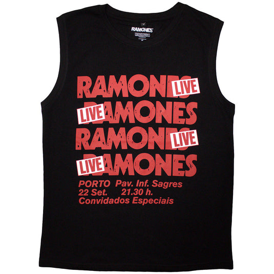 Ramones - Concert Black Unisex Tank Top