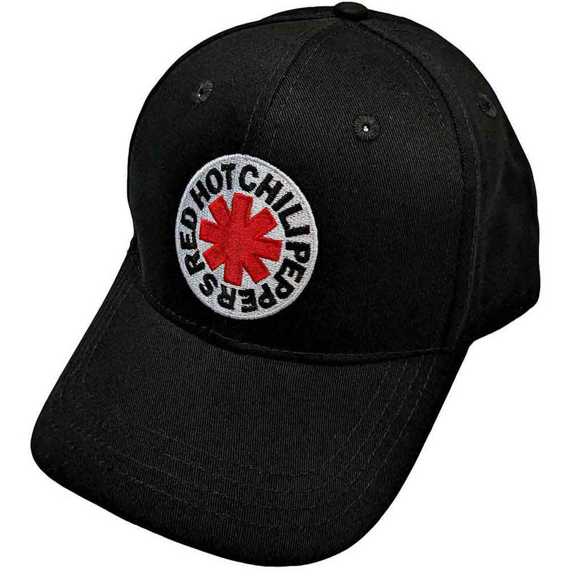 Load image into Gallery viewer, Red Hot Chili Peppers Classic Asterisk Black Baseball Hat
