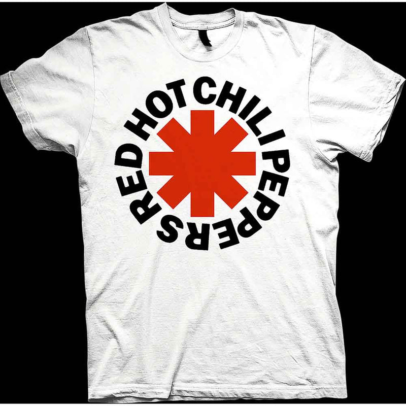 Chargez l&#39;image dans la visionneuse de la galerie, Red Hot Chili Peppers Red Asterisk White Unisex T-Shirt
