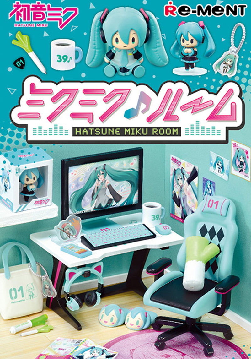Chargez l&#39;image dans la visionneuse de la galerie, Clever Idiots Inc. Hatsune Miku -  Miku Room Blind Box 1pc Random Mini Figure
