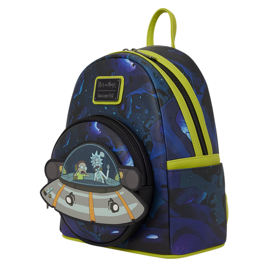 Loungefly Rick & Morty - Glow In the Dark Mini Backpack