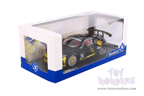 Solido 2024 Toyota GR86 Liberty Walk Black & Gold 1:18 Diecast Model Car