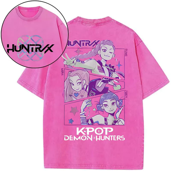 K-Pop Demon Hunters - Huntrix Printed T-shirt