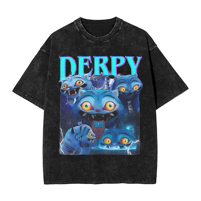 K-Pop Demon Hunters - Derpy Printed T-shirt