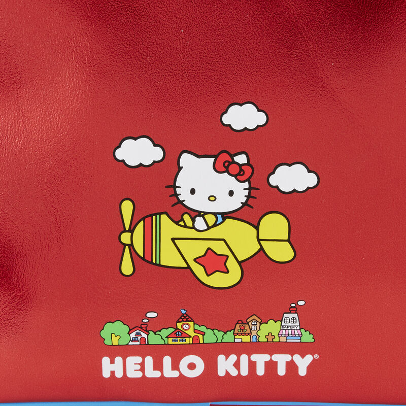 Chargez l&#39;image dans la visionneuse de la galerie, Loungefly Sanrio Hello Kitty 50th Anniversary Coin Bag Metallic Mini Backpack
