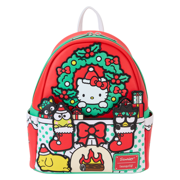 Sanrio Hello Kitty - Christmas Stocking Gifts Mini Backpack, Loungefly