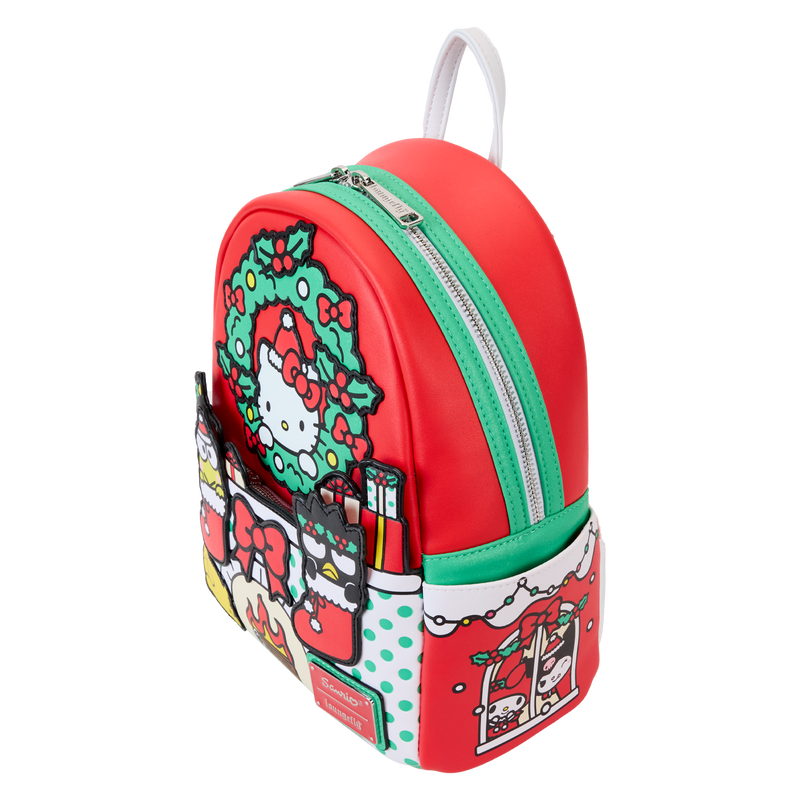 Chargez l&#39;image dans la visionneuse de la galerie, Loungefly Sanrio Hello Kitty - Christmas Stocking Gifts Mini Backpack
