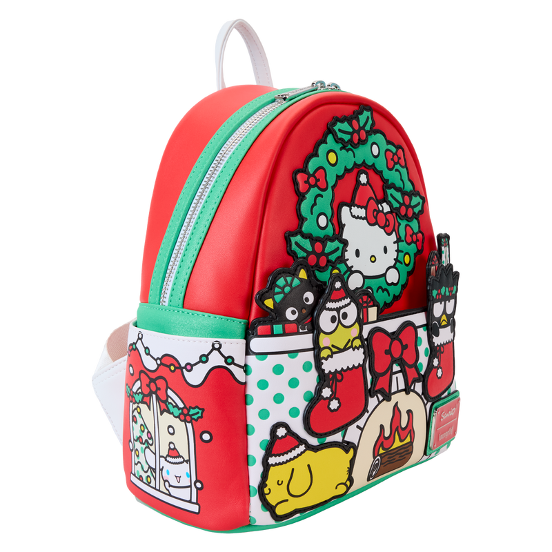 Chargez l&#39;image dans la visionneuse de la galerie, Loungefly Sanrio Hello Kitty - Christmas Stocking Gifts Mini Backpack
