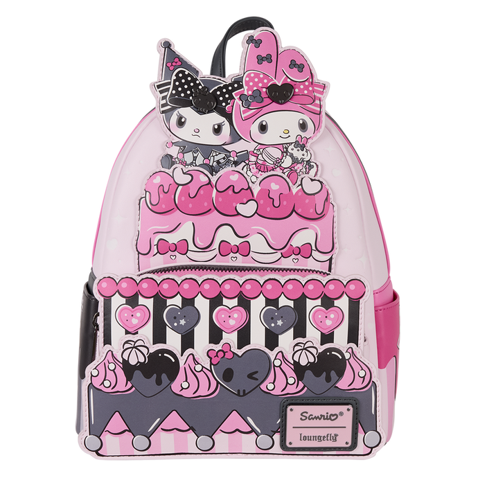 Loungefly Sanrio - My Melody And Kuromi Cake Mini Backpack