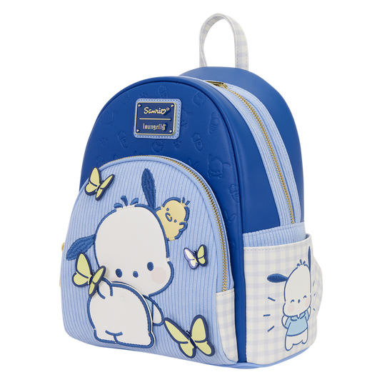 Loungefly Sanrio - Pochacco Gingham Mini Backpack