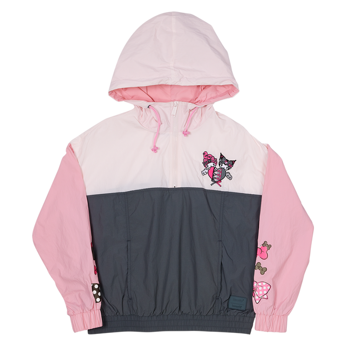 Loungefly Sanrio - Kuromi & My Melody Unisex Windbreaker Jacket