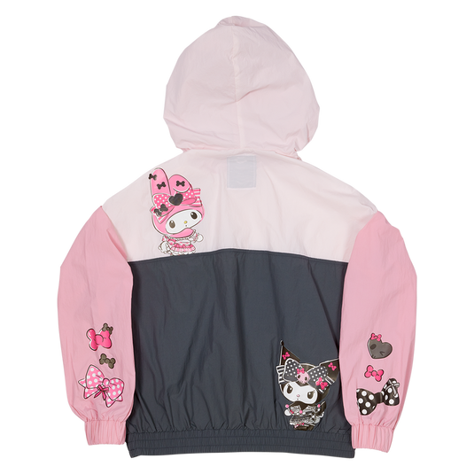 Loungefly Sanrio - Kuromi & My Melody Unisex Windbreaker Jacket