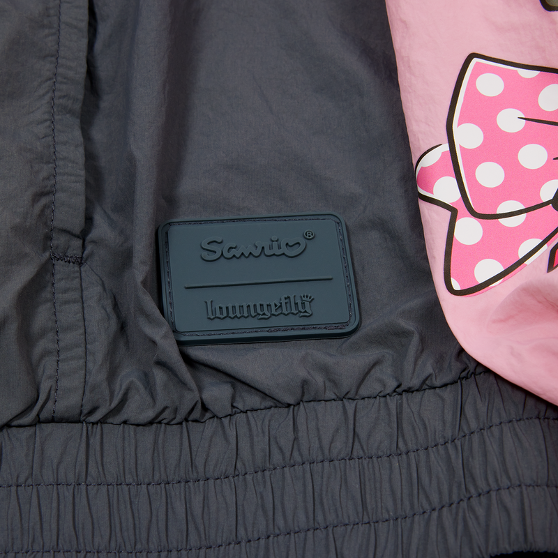 Chargez l&#39;image dans la visionneuse de la galerie, Loungefly Sanrio - Kuromi &amp; My Melody Unisex Windbreaker Jacket

