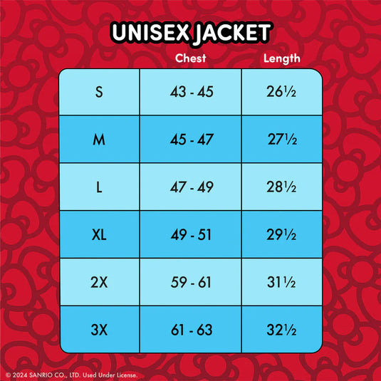 Loungefly Sanrio - Hello Kitty 50th Anniversary Classic Unisex Jacket