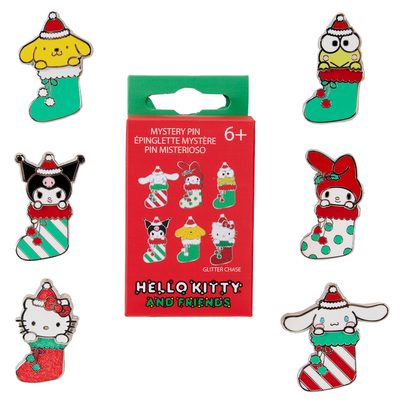 Sanrio - Hello Kitty & Friends Holiday Stocking Blind Box Pin