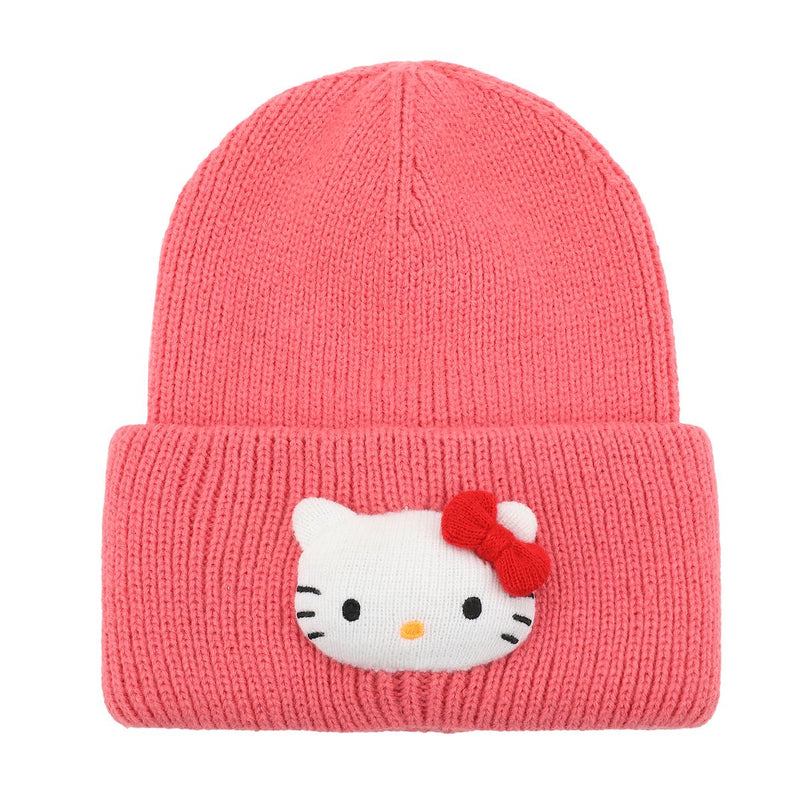 Cargue la imagen en el visor de la galería, Bioworld Sanrio Hello Kitty - Red Face Plush Beanie

